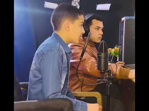 The reciter Abdullah Ahmed, a child, who moved everyone to tears with his beautiful recitation of...