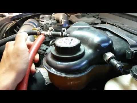 FORD 6.0L Diesel~ Degas/Coolant Pressure Gauge ~2 Different Methods 1 Video