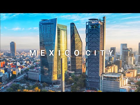 Mexico City Capital Of Mexico 🇲🇽 In 4K |