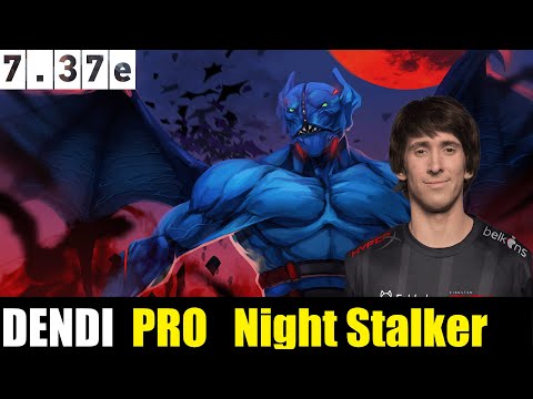 🤯 DENDI [Night Stalker] OFF7.37e - DOTA 2 HIGHEST MMR MATCH#dota2    #dota2gameplay  #dendidota2
