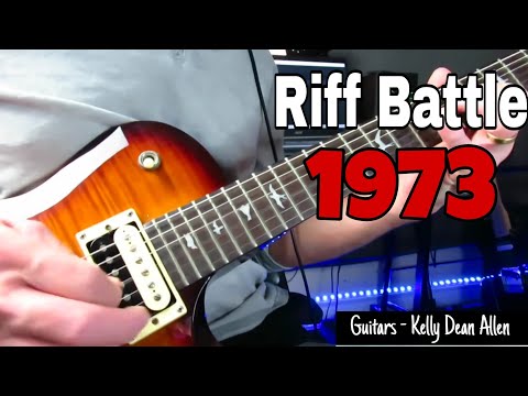 The Top 10 Greatest Guitar Riffs 1973. Riff Battle '73!