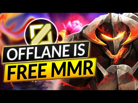 OFFLANE IS LITERALLY FREE MMR If You Do This - BROKEN Chaos Knight Strategy - Dota 2 Guide