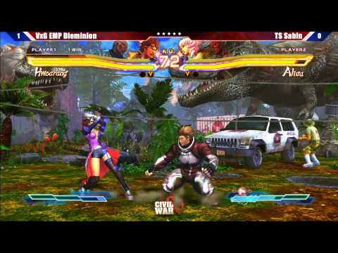 Street Fighter x Tekken 2013 Winner's Final VxG EMP Dieminion vs TS Sabin - Civil War 5 Tournament