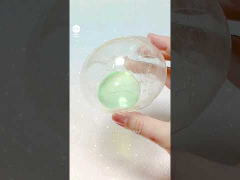 🎈테이프풍선 안에🐸대왕개구리알 넣어서 만들기! - How to make Giant Orbeez inside Nano Tape Balloon#밍투데이#테이프풍선