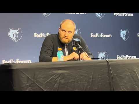 12-08-23 Memphis Grizzlies Coach Taylor Jenkins Postgame Interview