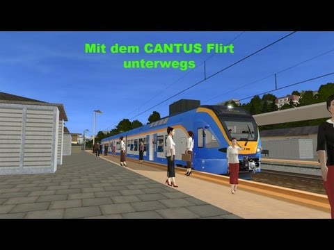 Lets Play PTP2, mit dem CANTUS Flirt unterwegs