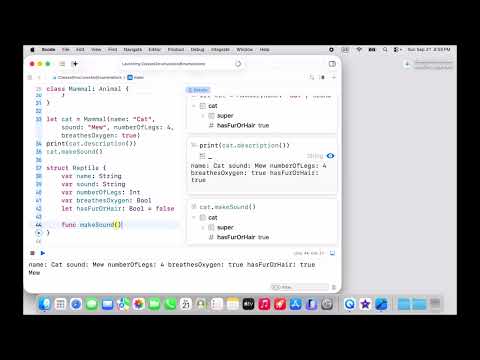 iOS 26 Programming for Beginners — Tenth Edition | 7. Classes, Structures, and Enumerations
