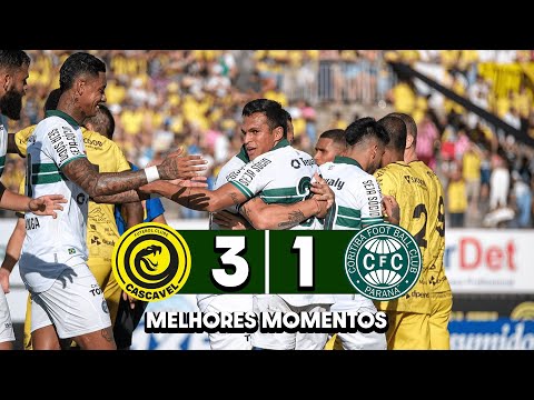 FC CASCAVÉL 3 X 1 CORITIBA | MELHORES MOMENTOS | CAMPEONATO PARANAENSE 2023 |