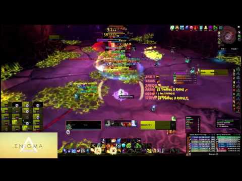 E N I G M A vs  Nythendra Mythic - Fire Mage PoV