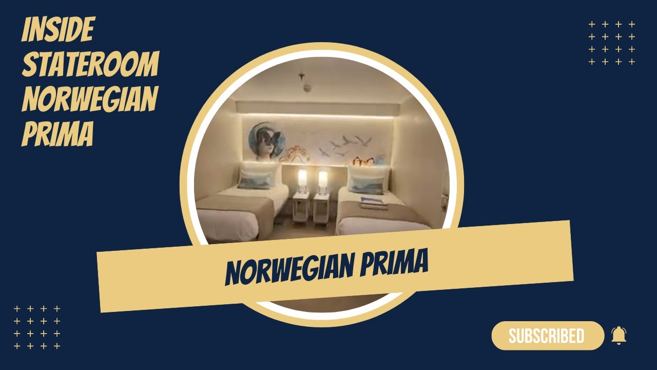 Norwegian Prima - Cabin 14781 - Video 9