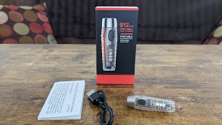S12Plus Keychain Flashlight Review 