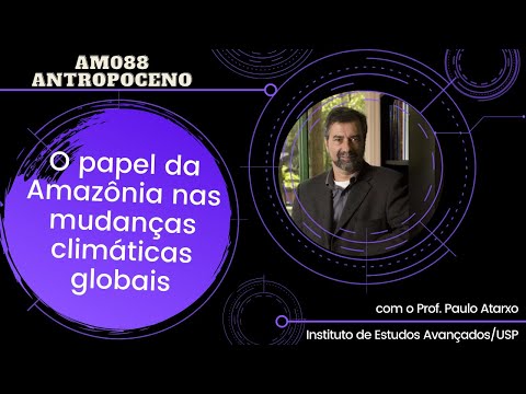 Aula 7 AM088 – O papel da Amazônia nas mudanças climáticas globais com Paulo Artaxo