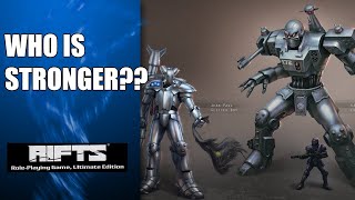 Character Strength Types Explained in Rifts RPG