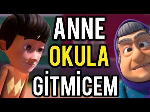 Anne Okula Gitmicem Rafadan Tayfa Mert Alfa101Saplar