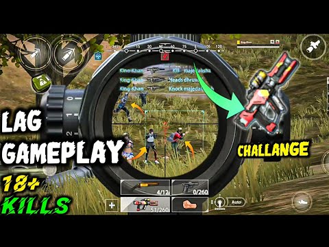 Solo Vs Squad 18 Kills With 4 Fingers Lag In Hopeless Land ll Technical Sahil ll
