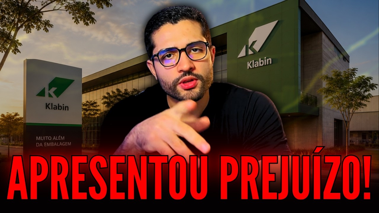Por que Klabin está caindo tanto? KLBN4 abaixo de R$ 3,50 é oportunidade ou cilada?