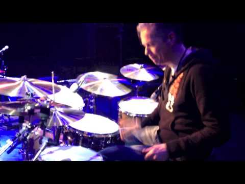 Gulli Briem, Mezzoforte, Soundcheck, Luzerna Music Hall, Prague 11. Feb. 2014