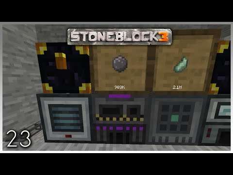 FTB Stoneblock 3 Let's Play EP023 - Upgraded Silicon & Mekanism