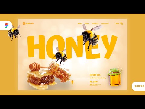 3D Animated Website Landing Page UI Design in Figma: Using Dora Plugin [Day 76 of 100 Day Challenge]