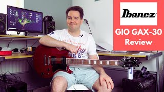 Video thumbnail for Ibanez GIO GAX 30 Review - Good for Shorter People, Teens & Kids by Learn Guitar the Easy Way