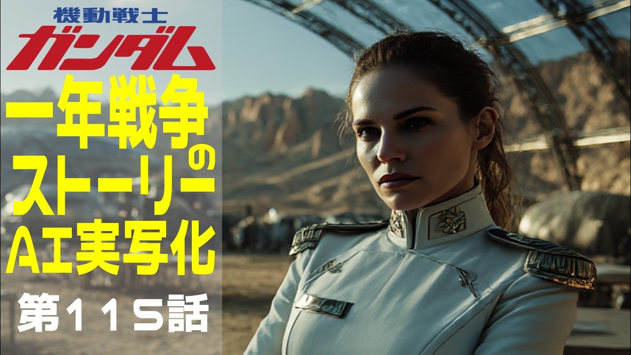 AI実写化ガンダム一年戦争ストーリー 第115話 幕間2 Texas Gamble　 #ガンダム#ギレンの野望 #一年戦争