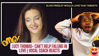 LUCY THOMAS sings CAN&#39;T HELP FALLING IN LOVE cover and makes ELVIS PRESLEY PROUD