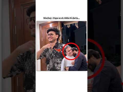 Abbu Really Got Scared of His Papa! 😭🤣@triggeredinsaan @FukraInsaan #nischaymalhan #funny