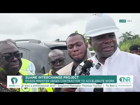 Suame Interchange: Agbodza Demands Faster Work as Phase One Hits Just 5%