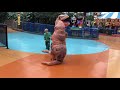 T Rex Dinosaur Kid Duo Visit Mall Of America Nickelodeon Universe