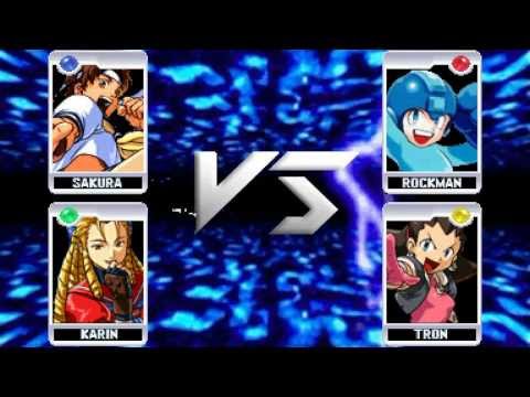Capcom Universe: Nexus Of Heroes MUGEN 720P HD Playthrough with SAKURA AND KARIN