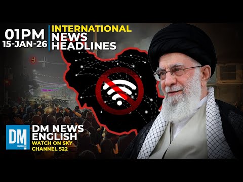1am News Headlines | 15 Jan 2026 | Sky 522 | DM News English