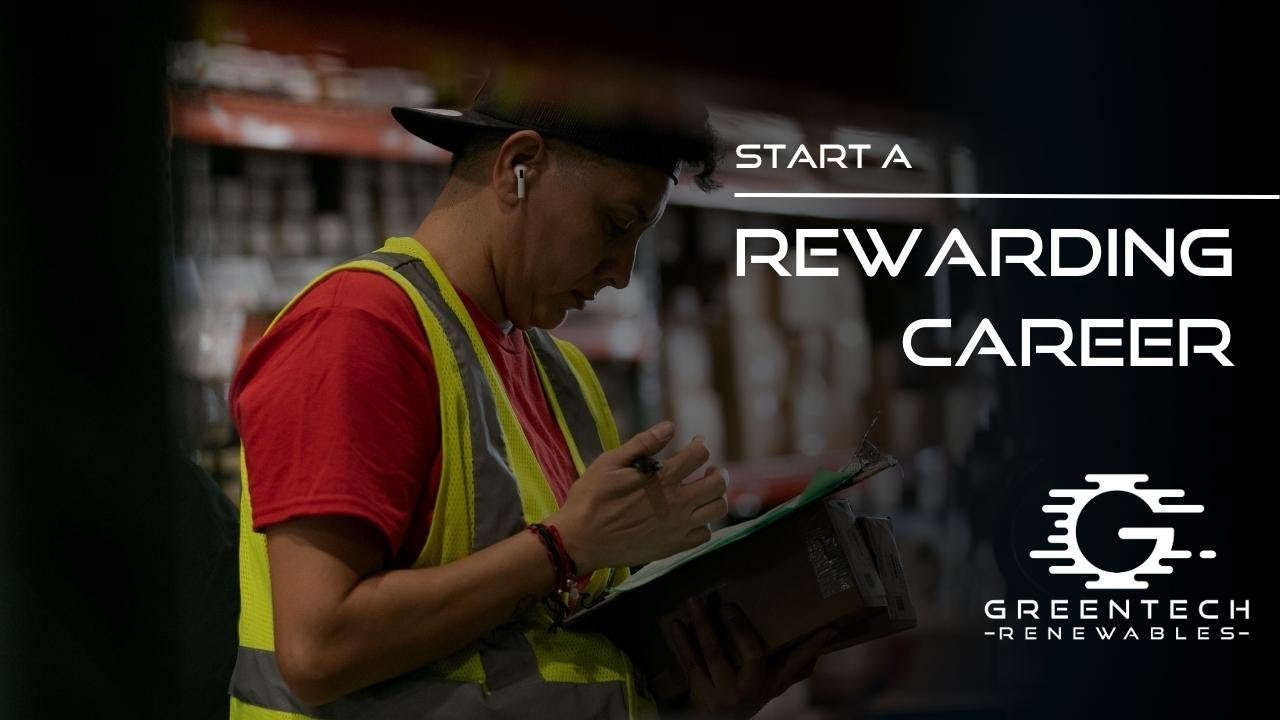 Start a Rewarding Career with Greentech Renewables