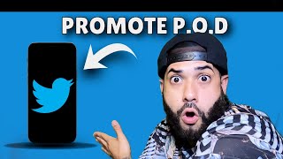 How To Promote Print On Demand Products On Twitter | Step By Step Tutorial 2022