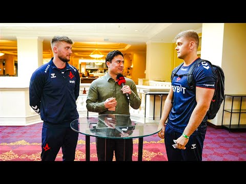 Astralis blameF and k0nfig about each other | Interview | PGL Major Antwerp 2022 Europe RMR | CSGO