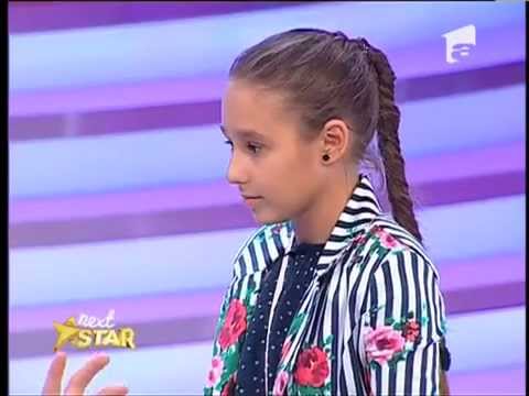 Bianca Ionescu, un geniu la matematica! A demonstrat-o in platoul de la "Next Star"!