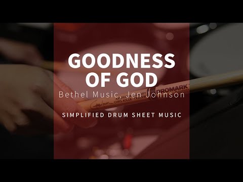 Goodness of God | Bethel Music | Easy Worship Drumming | Shawn Drum Studio