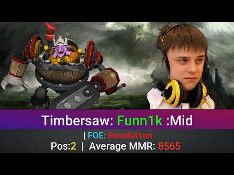 Timbersaw Perspective by Funn1k | @1440p | Mid Pos:2 |  | FOE: Resolut1on |5805829812