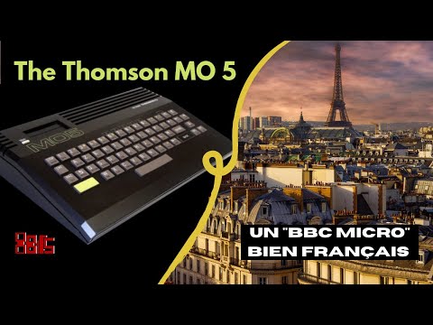 The old school computer all the cool French kids had (in school) | Thomson MO5 | 8bitsinthebasement