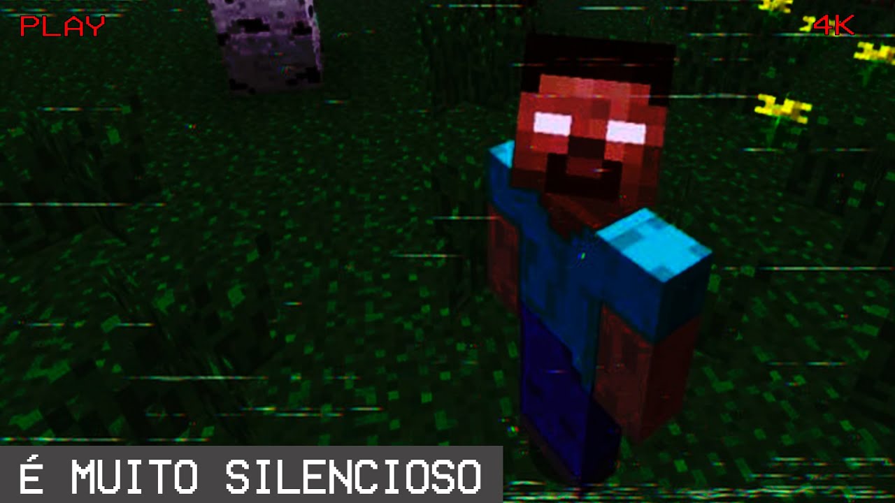 Minecraft é Secretamente um Jogo de Terror
