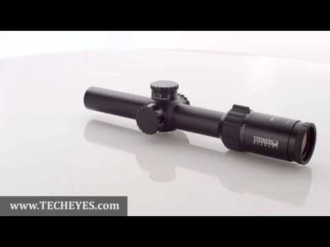 Steiner M5Xi Military 1-5x24 Scope - 360 Degree View Video-Review by www.TECHEYES.com
