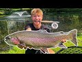 The BEST TROUT POND in the United States! (INSANE)