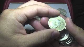 Coin Roll Hunting. SILVER JACKPOT! Best Hunt So Far