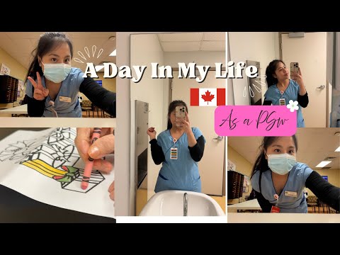 PSW Vlog in Canada 🇨🇦| A Day in the Life of a Personal Support Worker (PSW)