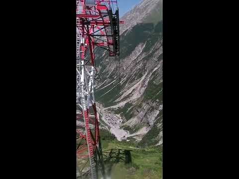Bergfahrt zum Lünersee in Österreich.