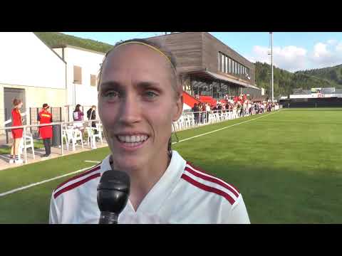 Janice Cayman na Luxemburg - België op 12.06.2021