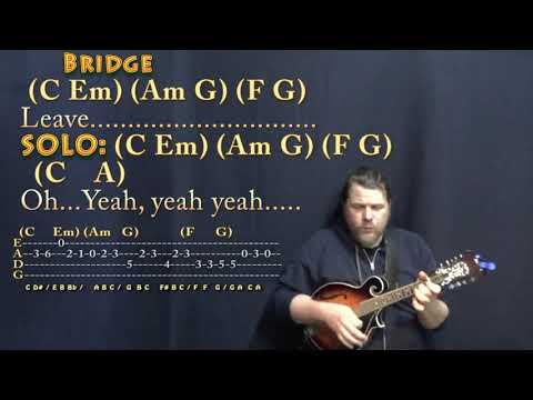 Sunday Morning (Maroon 5) Mandolin Cover Lesson in C with Chords/Lyrics