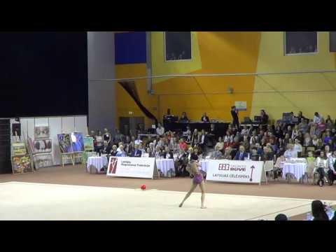 Final - Ball / Jelizaveta Gamalejeva.Ball.(LV) / Baltic Hoop 2016 / Rhythmic gymnastics