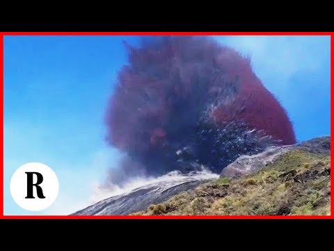 Stromboli, l'esplosione e poi la fuga: il video girato dal sopravvissuto