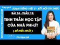 Giải sgk Tiếng Việt lớp 5 Bài 24: Tinh thần học tập của nhà Phi lít