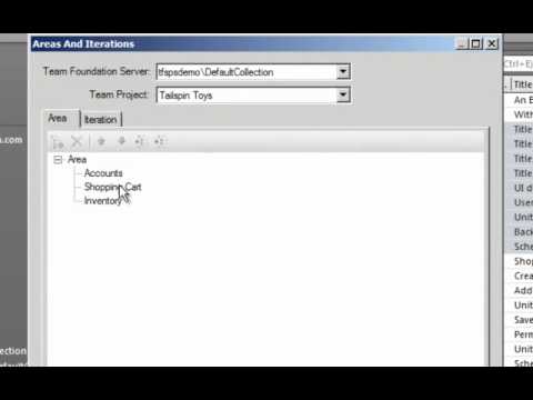 Managing Areas and Iterations inside TFS with TeamLook
